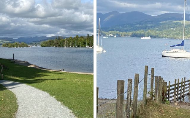 Views from the Windermere Western Shore walk